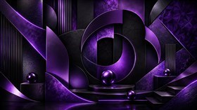 4K Purple Art