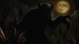 Monster in the moonlight