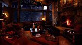 Soothing Room Snowstorm