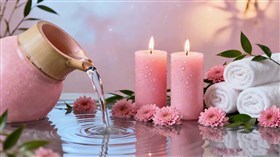 A Bamboo Jug Fountain