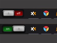 Switch Red OFF Green ON