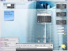 fragile glass desktop