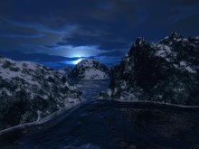 midnight sunrise