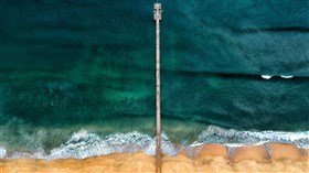 Dock Along the Seashore